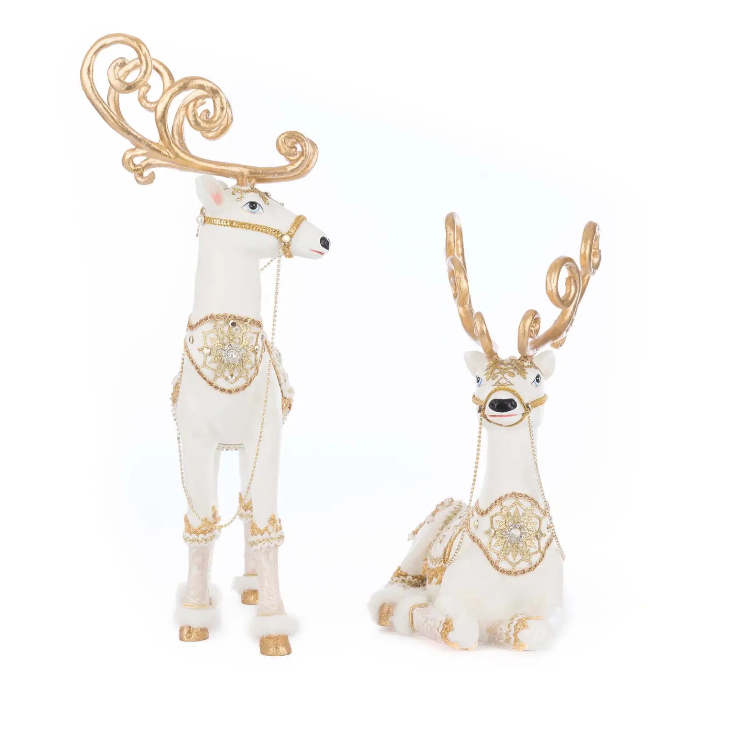 Bells of Brilliance Deer Assortment of 2 by Katherine's Collection
