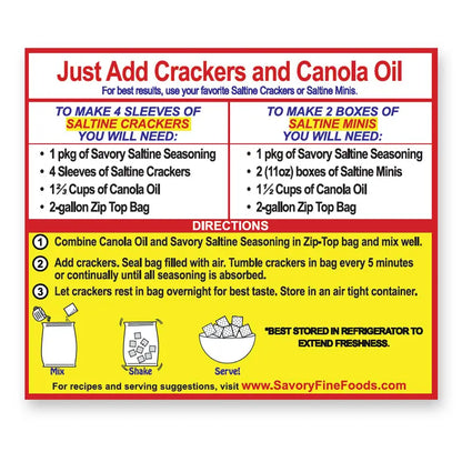 Savory Classic Original Cracker Seasoning