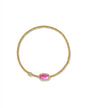 GRAYSON STRETCH BRACELET GOLD AZALEA ILLUSIONL