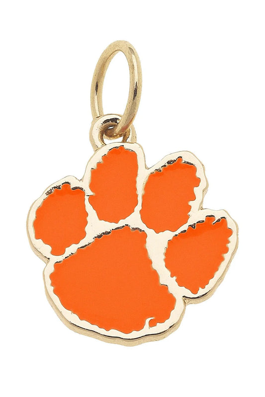 Tigers Enamel Logo Charm