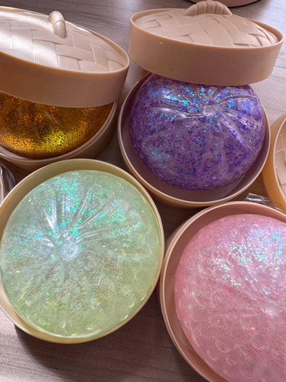 The Viral Dumpling Squishy - Glitter Edition