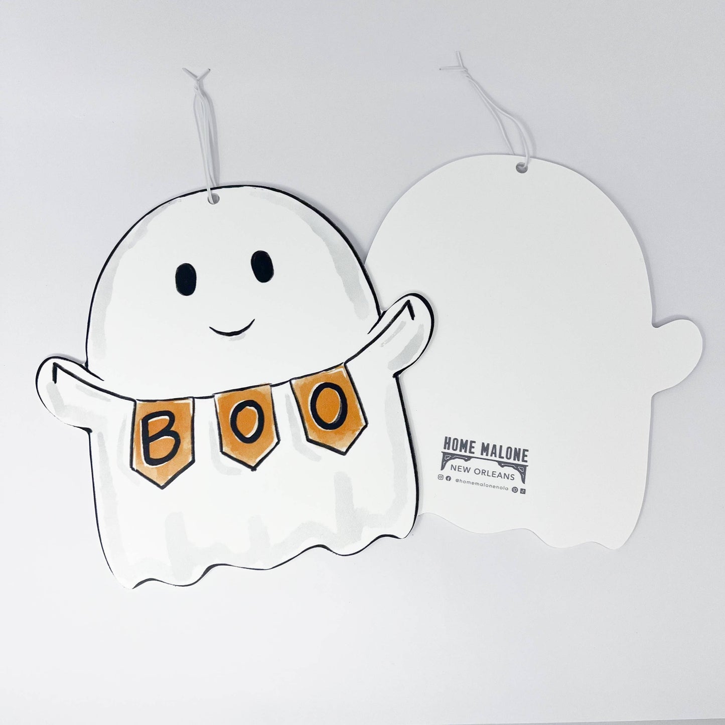 Boo Ghost Decornament - Halloween Spooky Decorations