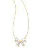 BLAIR BOW SHORT PENDANT NECKLACE