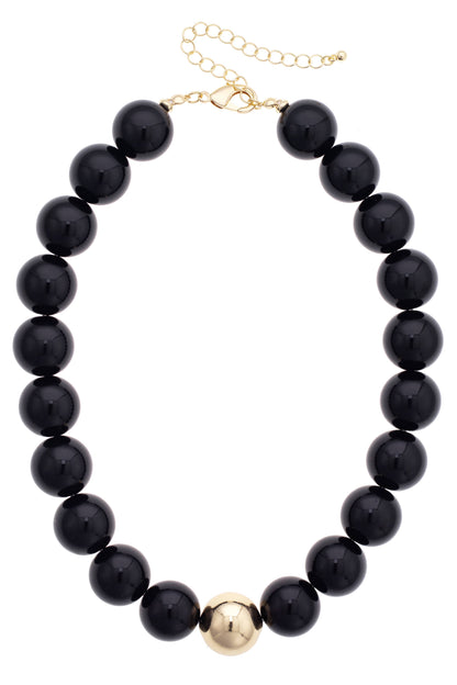 Marjorie Game Day Beaded Necklace