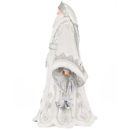 Silver Bells Santa Doll by Katherine's Collection