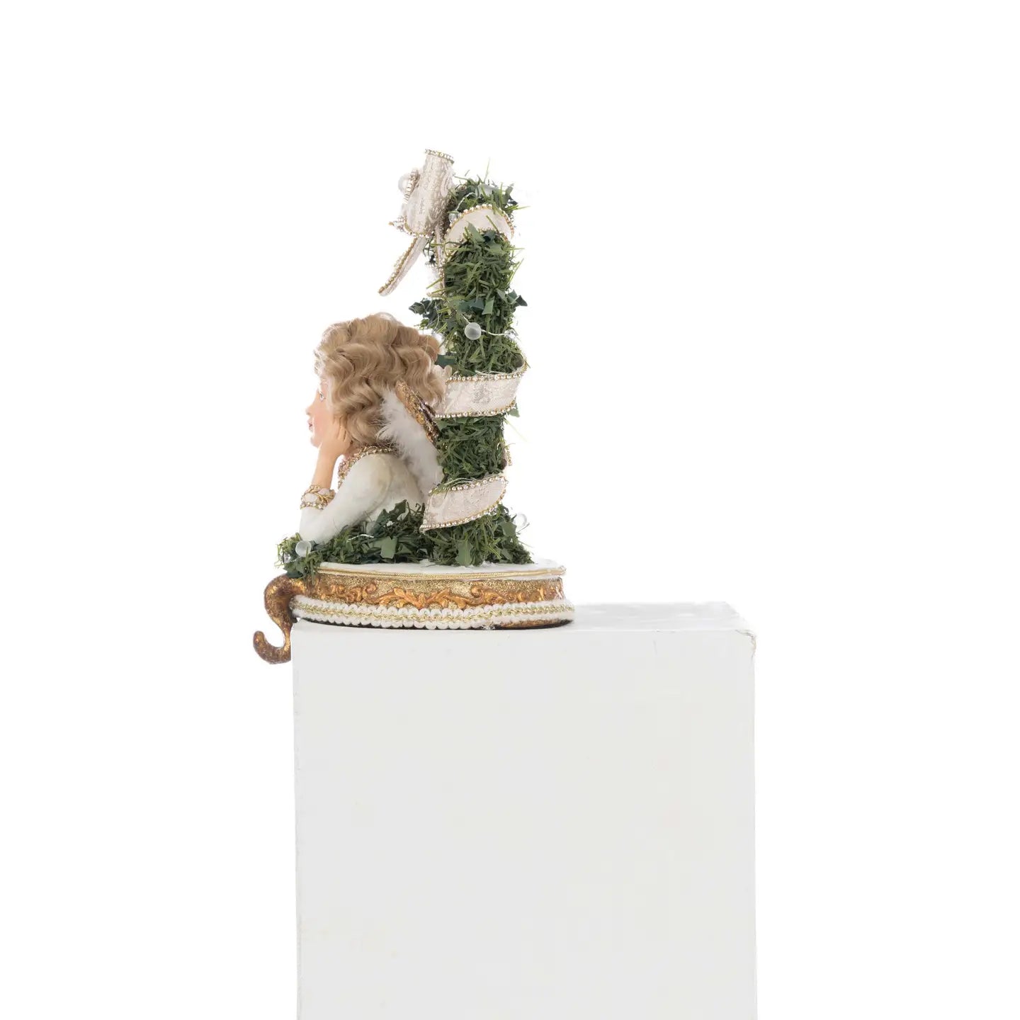 Bells of Brilliance Angel Stocking Holder by Katherine's Collection