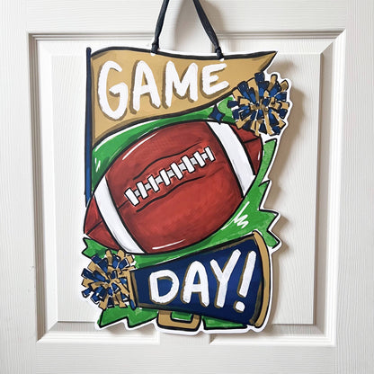 Game Day Customizable Door Hanger