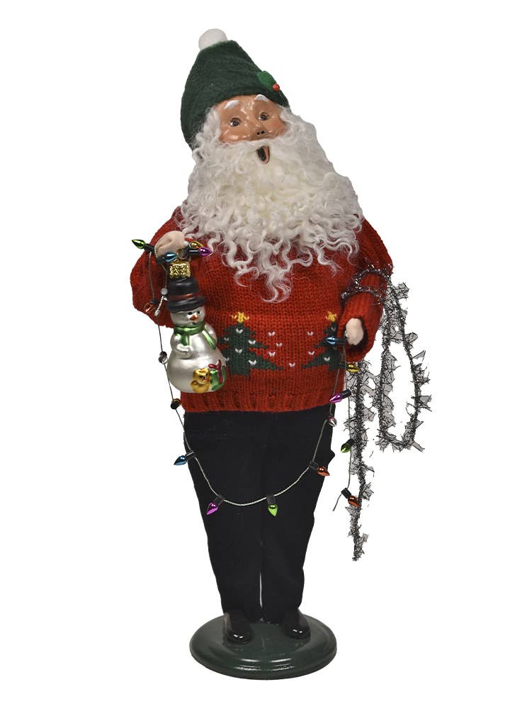 Byers' Choice Ltd. Decorating Santa 3252 (New 2025)