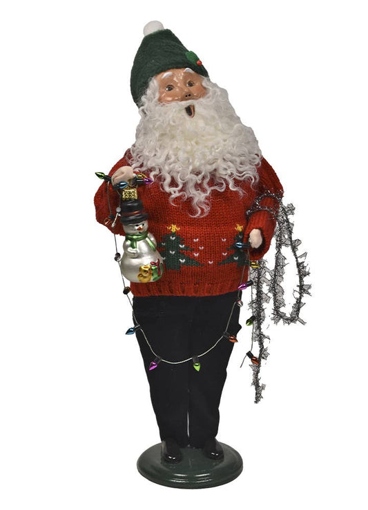 Byers' Choice Ltd. Decorating Santa 3252 (New 2025)