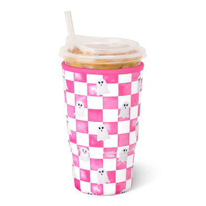 Ghost Check Iced Cup Coolie (Large)