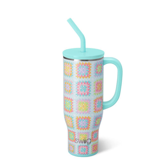 Granny Squares Mega Mug 40oz