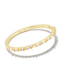 GRACIE BANGLE BRACELET GOLD WHITE MIX M/L