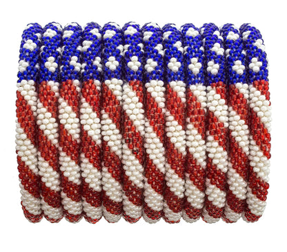 Roll-On® Patriotic Jewelry - Stars & Stripes