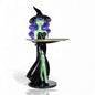 24.5in Purple Witch w/Serving Tray