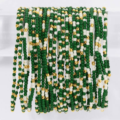 Stretch Seed Bead GAME DAY Bracelets