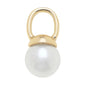 Pearl Drop Charm in Ivory