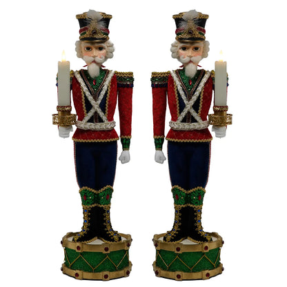 Toy Soldier Candle Holder Assortment of 2 by Katherine's Collection