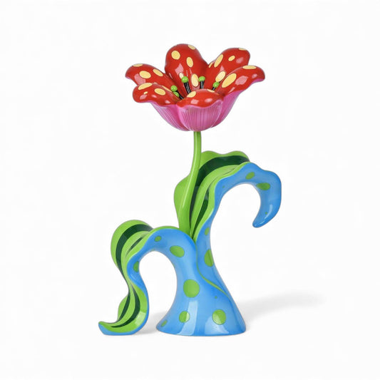 18in Whimsy Red Tulip