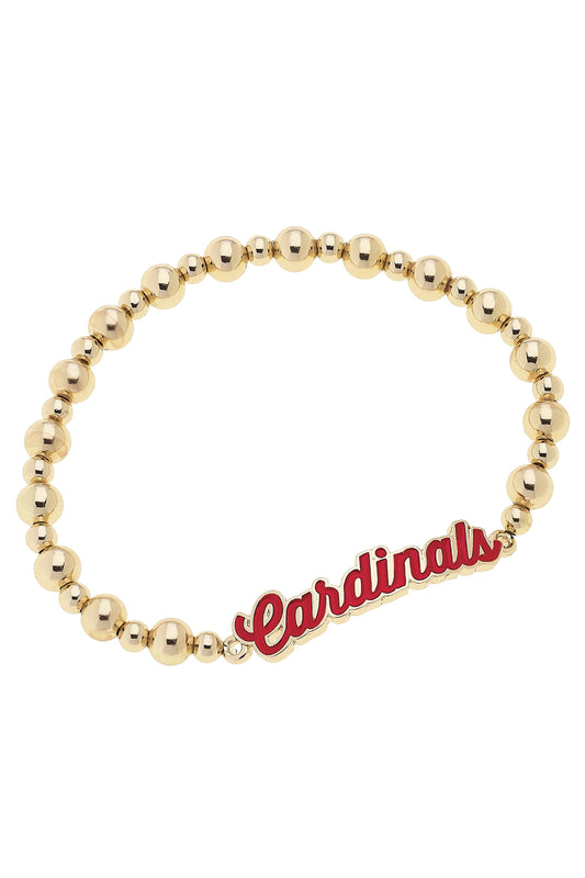 Louisville Cardinals Autograph Enamel Stretch Bracelet