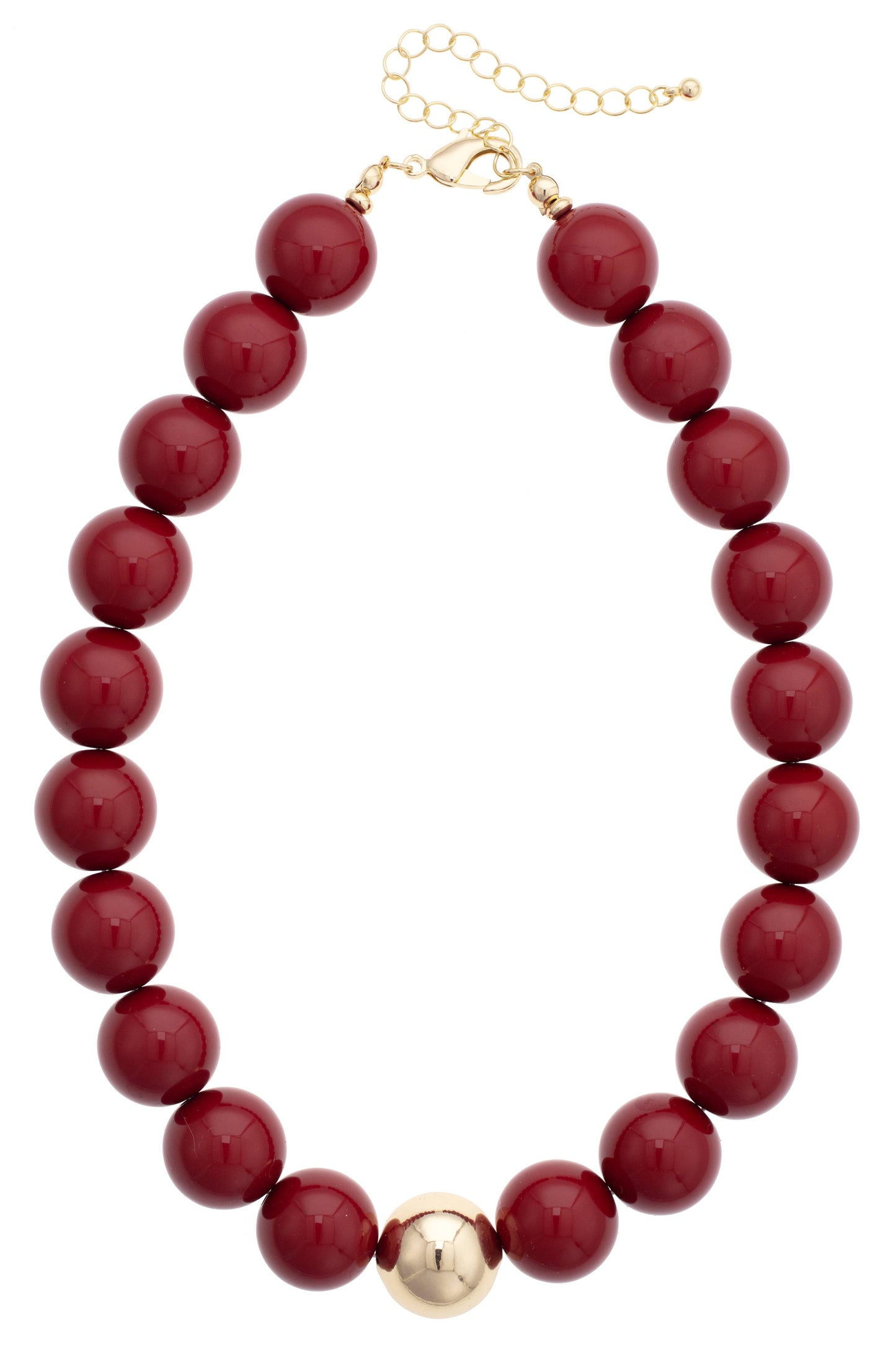 Marjorie Game Day Beaded Necklace
