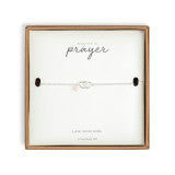 Dainty Bracelet - Silver Double Heart