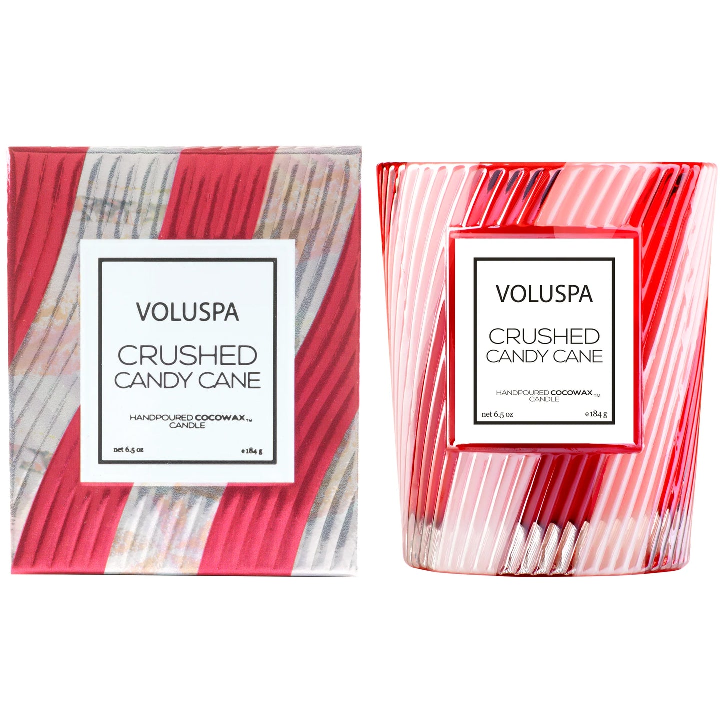 Crushed Candy Cane Classic Jar Candle