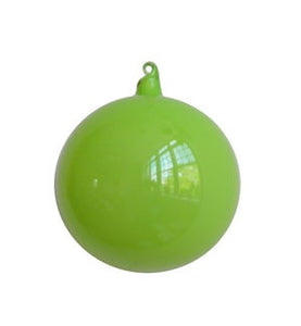 6" Mint Green Bubblegum Glass Ball Ornament