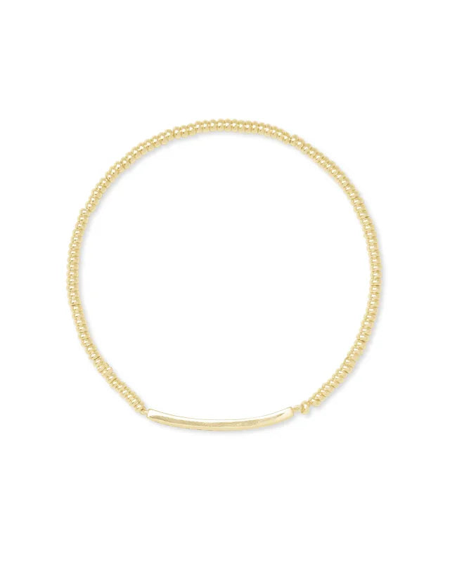 ADDISON STRETCH BRACELET GOLD METAL