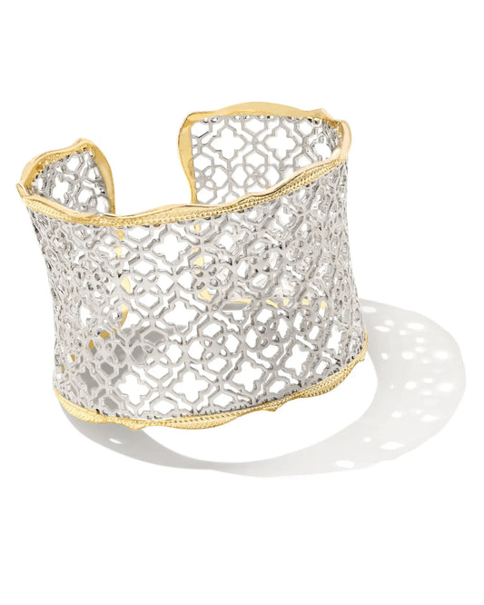 CANDICE BRACELET GOLD - RHODIUM FILIGREE MIX