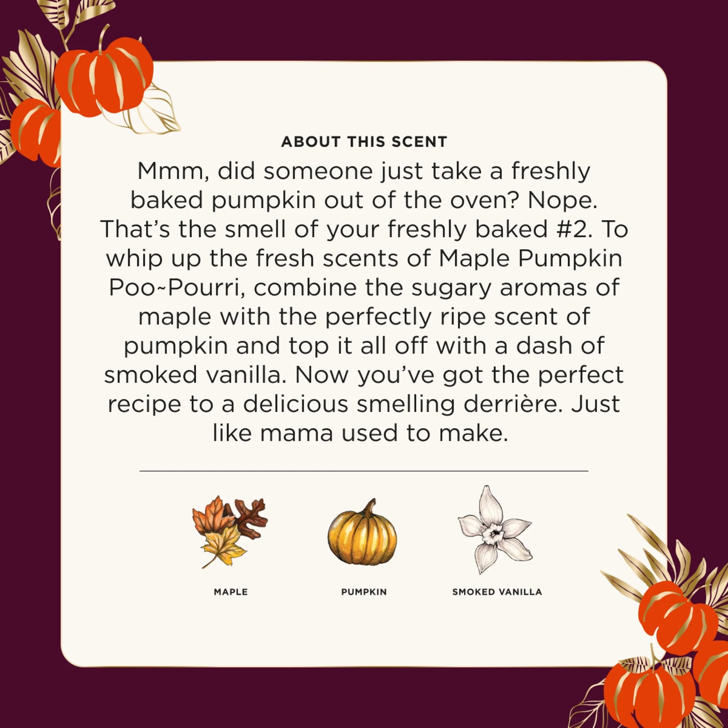 Poo~Pourri Maple Pumpkin