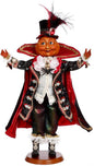 Mark Roberts Halloween Mr. Pumpkin Head Collectible Figurine, Small - 20"