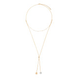 Lariat Charm Necklace - XOXO