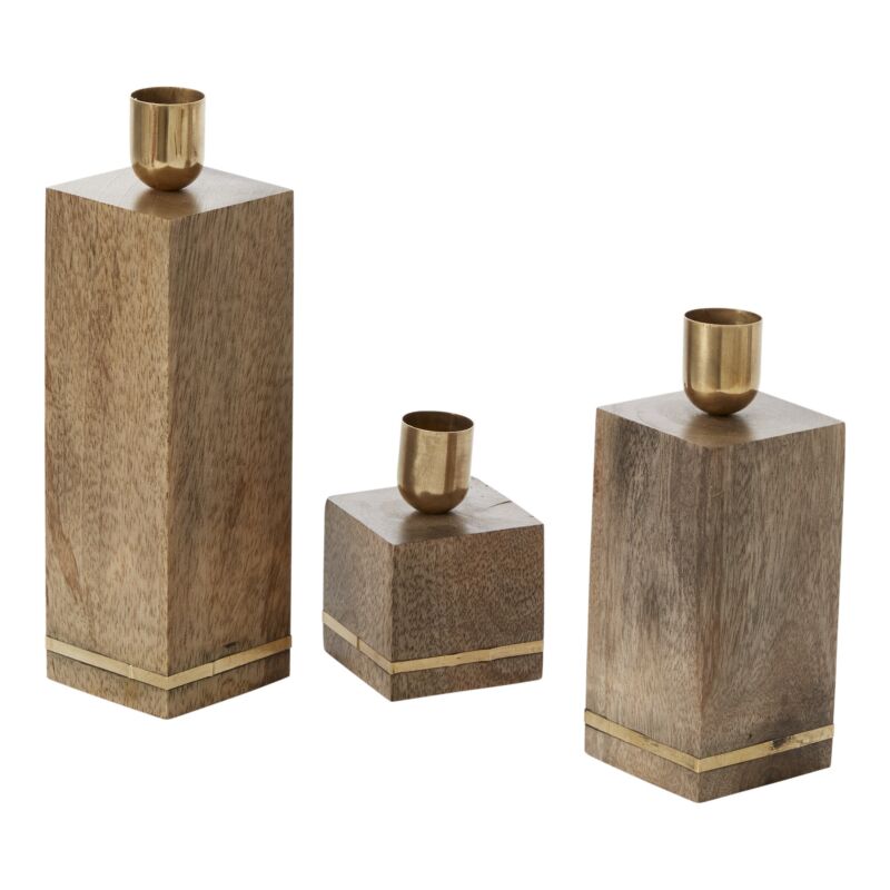 Solemn Candleholder - set of 3