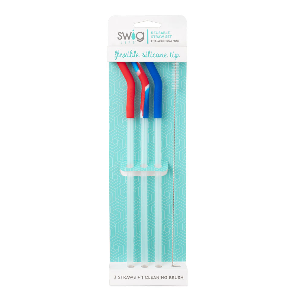 Swig Life All American Straw Set