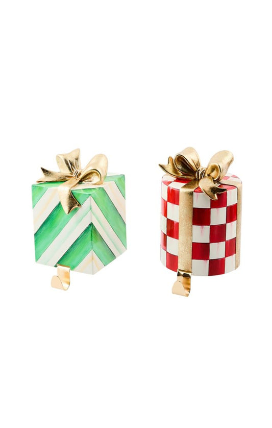 Check It Out Gift Stocking Holder Set of 2