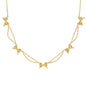 BOW STRAND NECKLACE GOLD