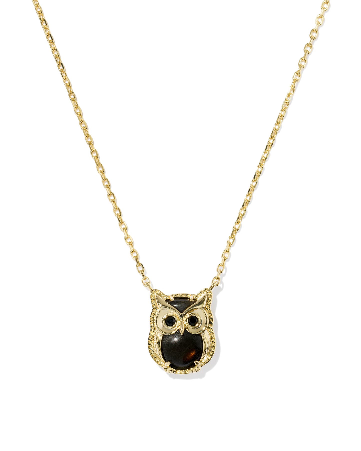 OWL SHORT PENDANT NECKLACE