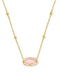 ELISA LATTICE FRAME  GOLD BLUSH IVORY MOP