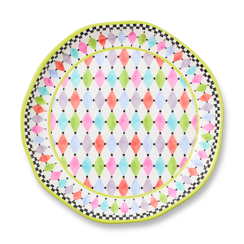 Palm Springs Melamine large platter by Mackenzie Childs
