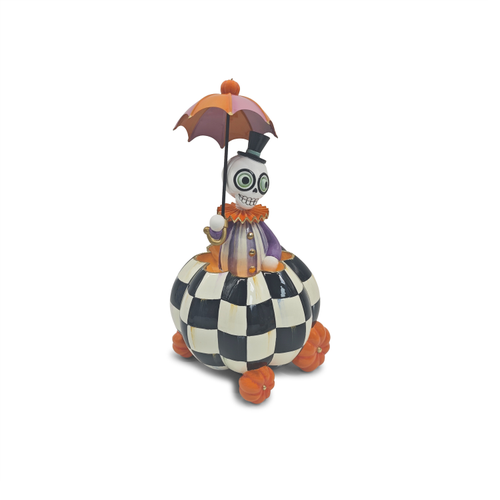Mackenzie-Childs Courtly Check Skeleton Carriage