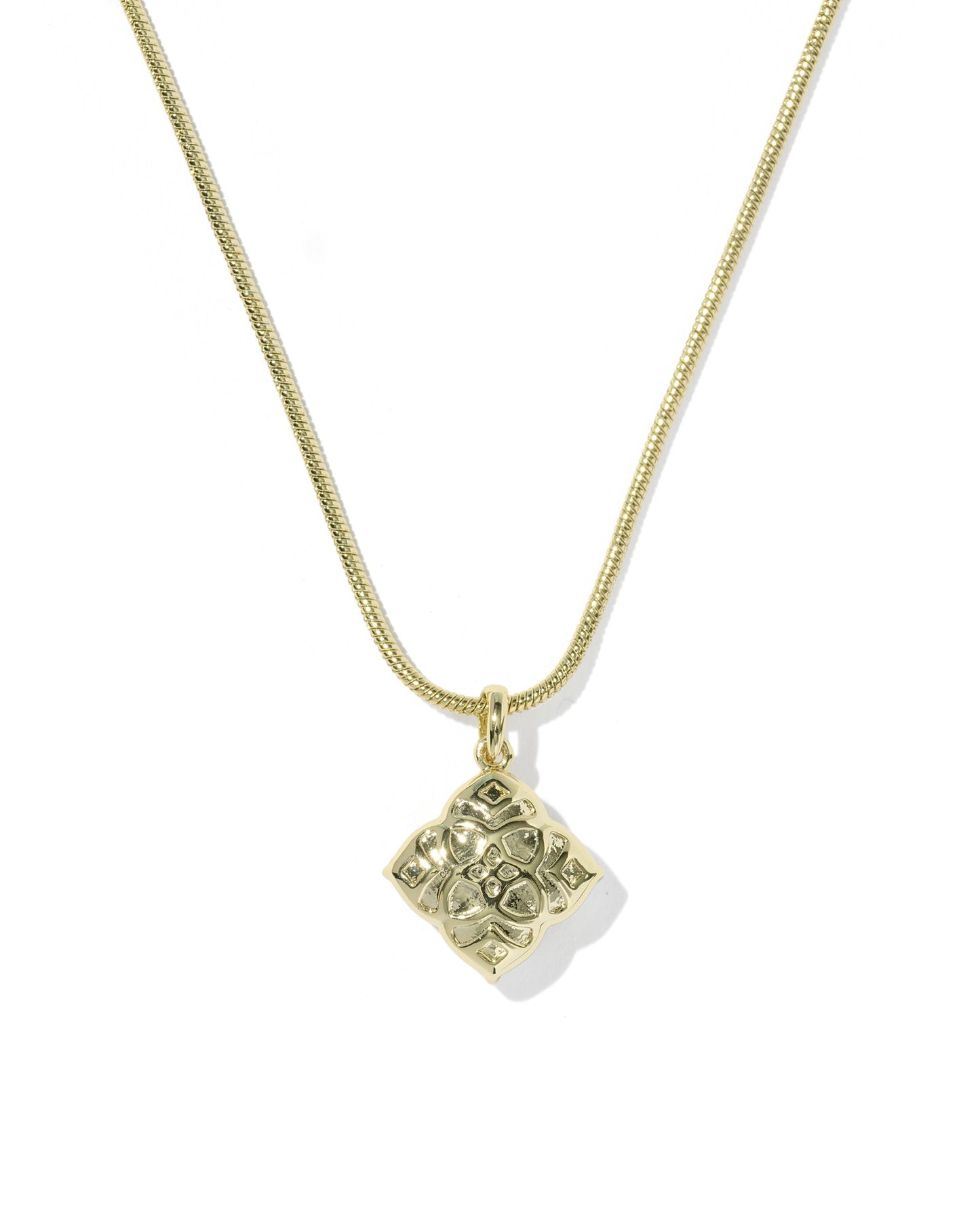 DIRA PEARL SHORT PENDANT NECKLACE GOLD FRESHWATER CULTURED PEARL