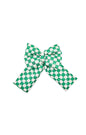 Green Check Large Bow