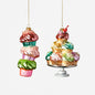 Cupcake Ornaments - - 6"