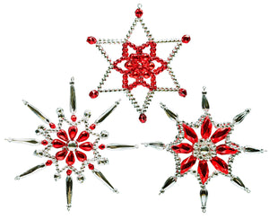Ruby Stars - 5" - Set of 3 - Limited Edition 75 pcs each