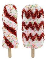 Ice Cream Bar Ornaments -Set of 2 - 6.25