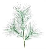 Green Metallic Pine Needle Spray - 30"