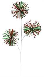 Starburst Spray Red/Green/White - 30"