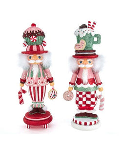 16.5" Hollywood™ Candy Pattern Nutcrackers