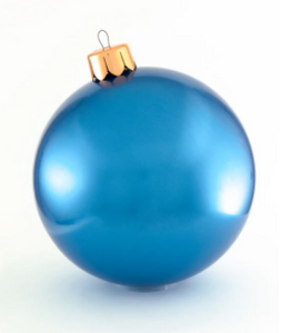 Holiball® Inflatable Ornament - Blue - 18"