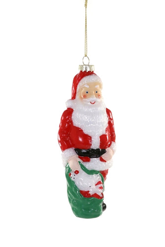 Santa Blow Mold Ornament - 6